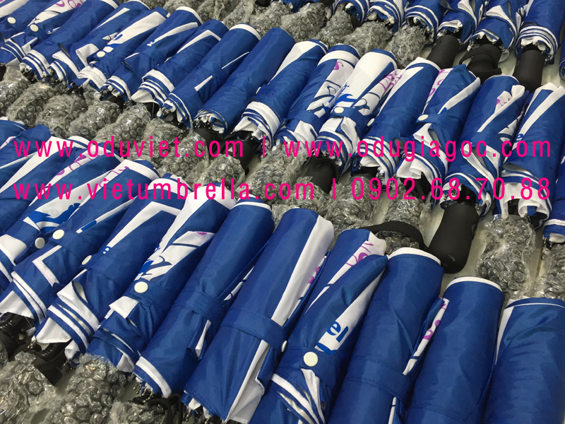xưởng sản xuất ô dù cầm tay in logo quảng cáo